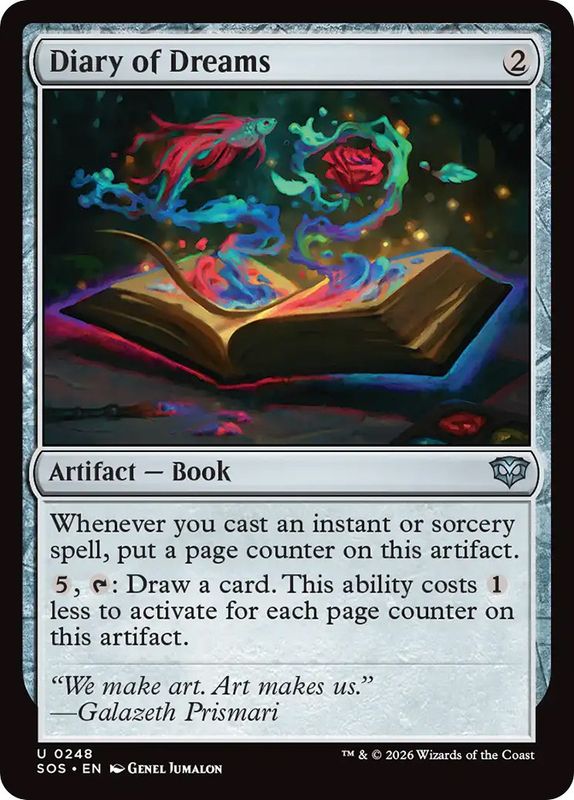 Diary of Dreams (Foil)