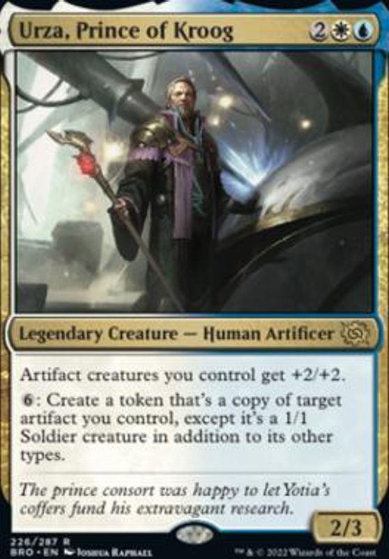 Urza, Prince of Kroog (foil)