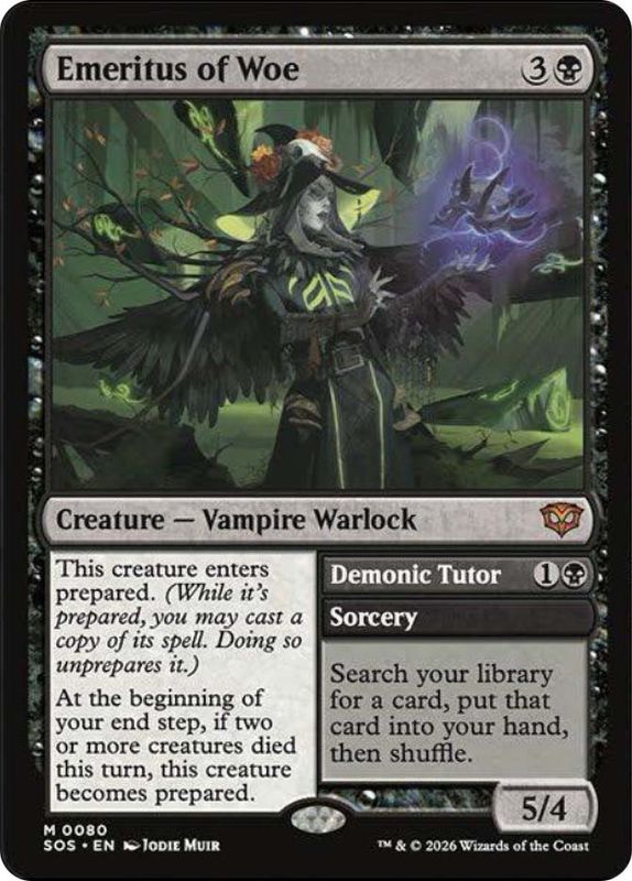 Emeritus of Woe // Demonic Tutor