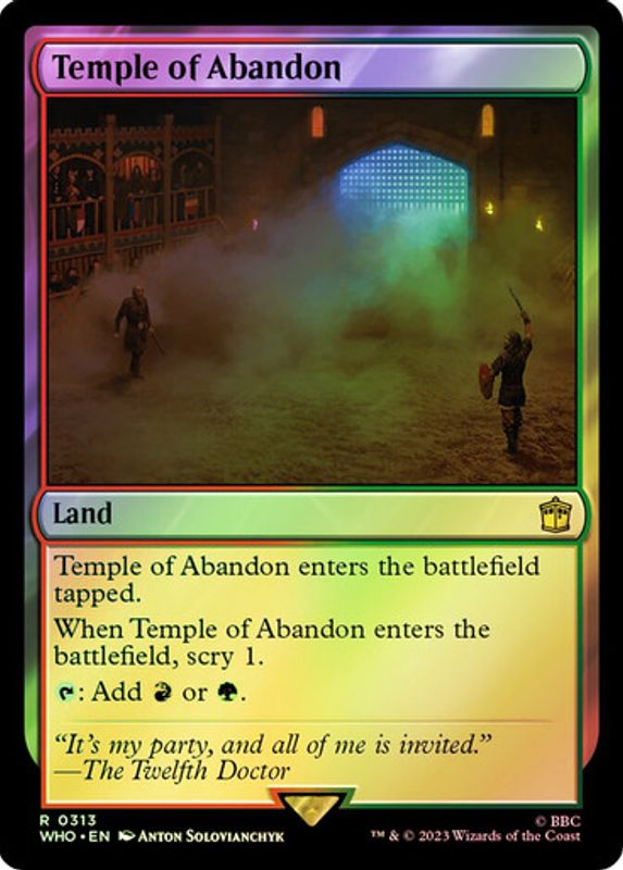 Temple of Abandon (Surge Foil)
