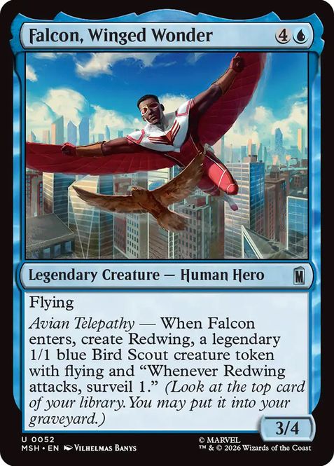 Hovedbilde Falcon, Winged Wonder (Foil)