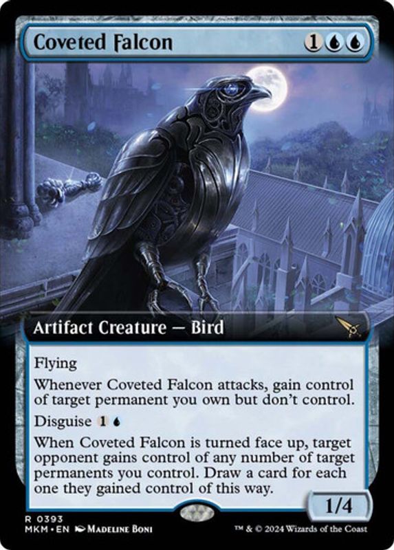 Coveted Falcon (Extended Art) (Foil)