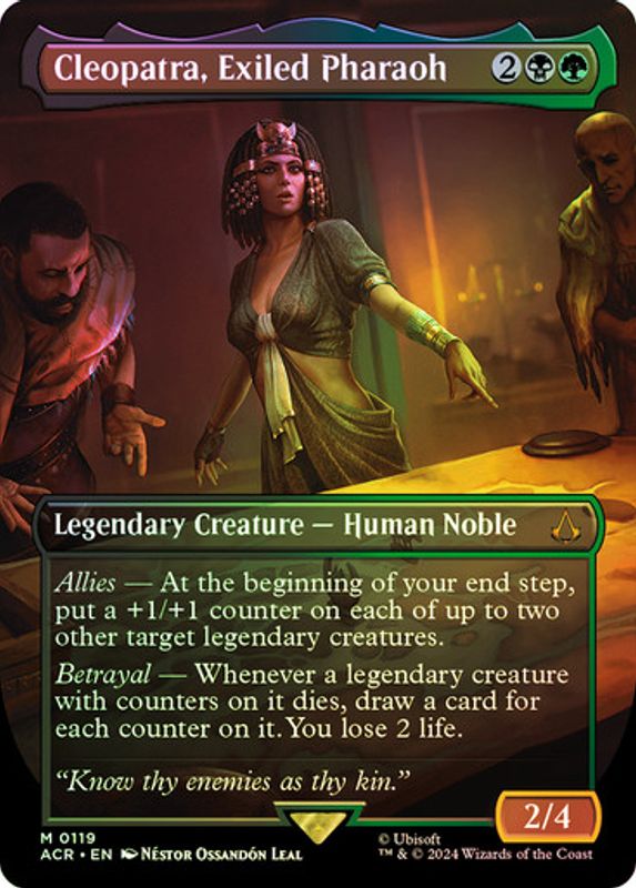 Cleopatra, Exiled Pharaoh (Borderless)