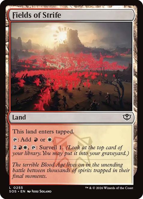 Hovedbilde Fields of Strife (Foil)