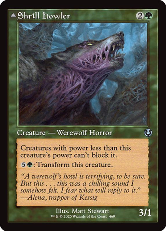 Shrill Howler (Retro Frame) (Foil)