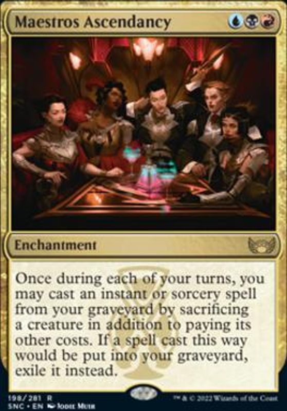 Maestros Ascendancy (foil)