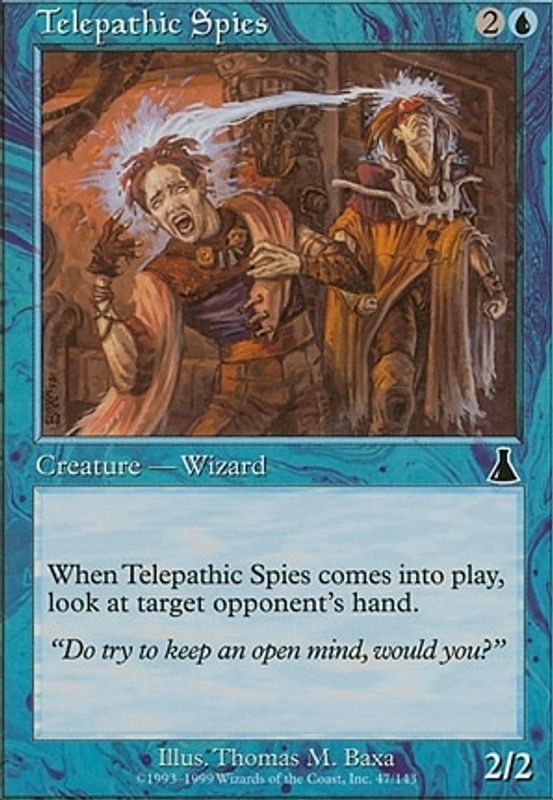 Telepathic Spies