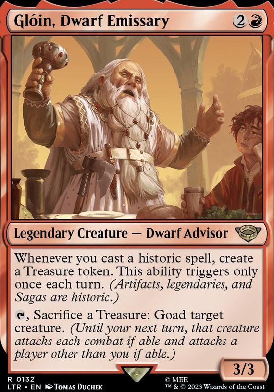 Gloin, Dwarf Emissary
