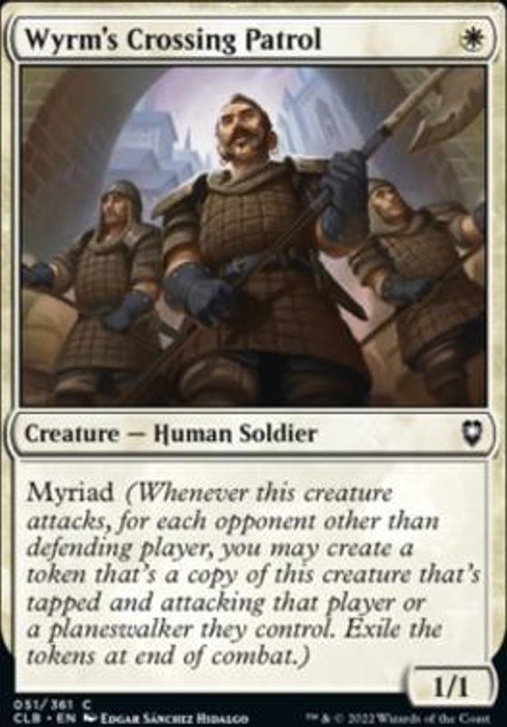 Wyrm's Crossing Patrol (foil)
