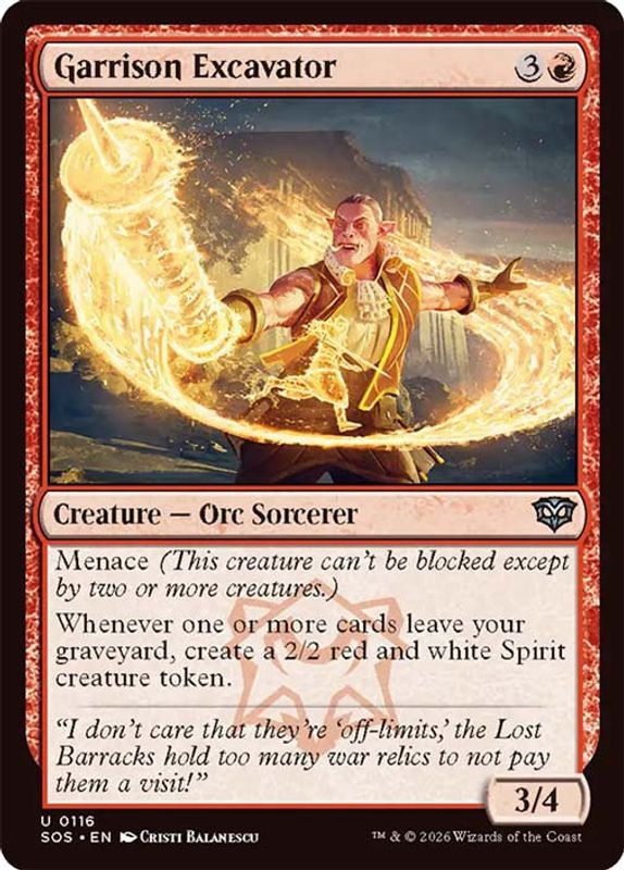 Garrison Excavator (Foil)