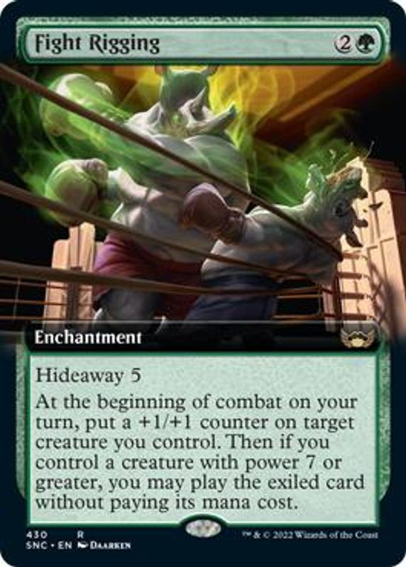 Fight Rigging (Extended Art, foil)