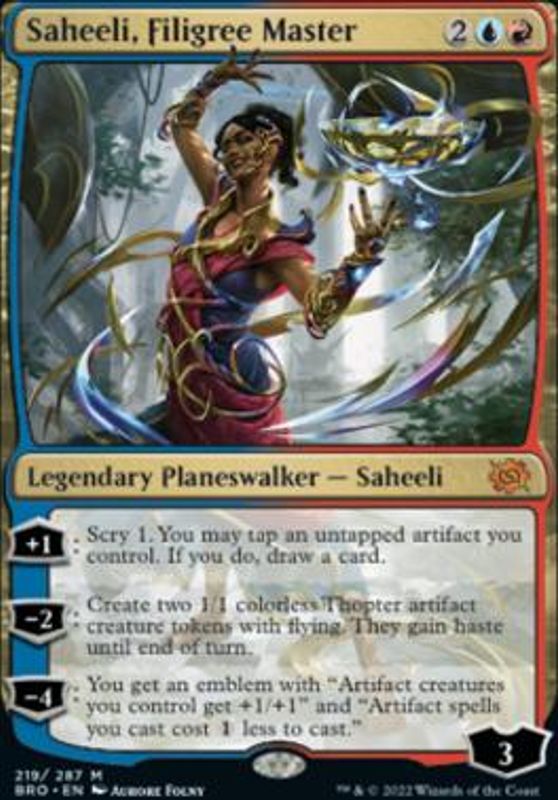 Saheeli, Filigree Master
