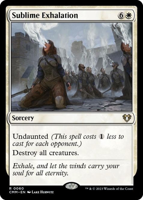Hovedbilde Sublime Exhalation (foil)