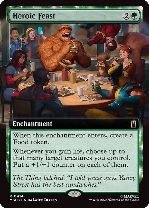Hovedbilde Heroic Feast (Extended art)