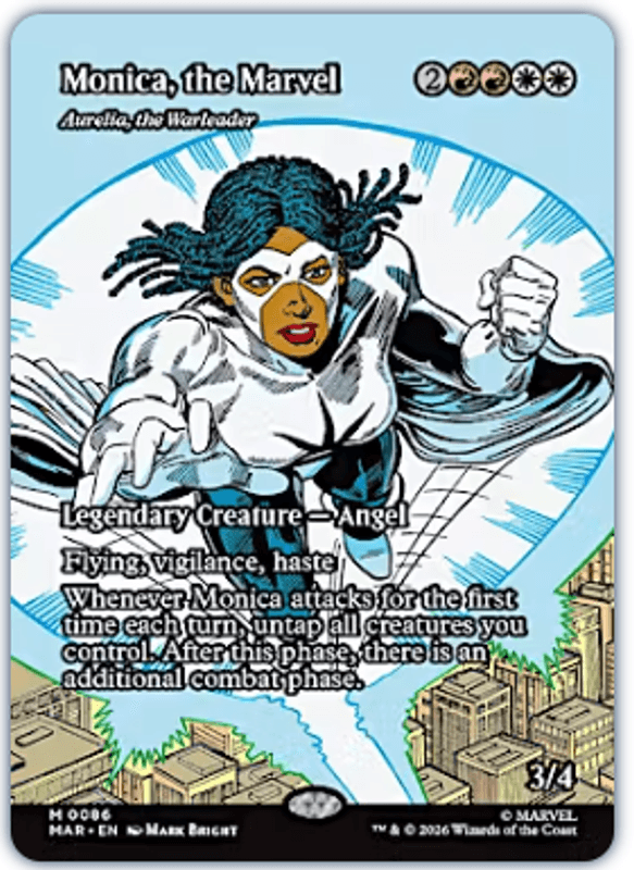 Aurelia, the Warleader (Monica, the Marvel)