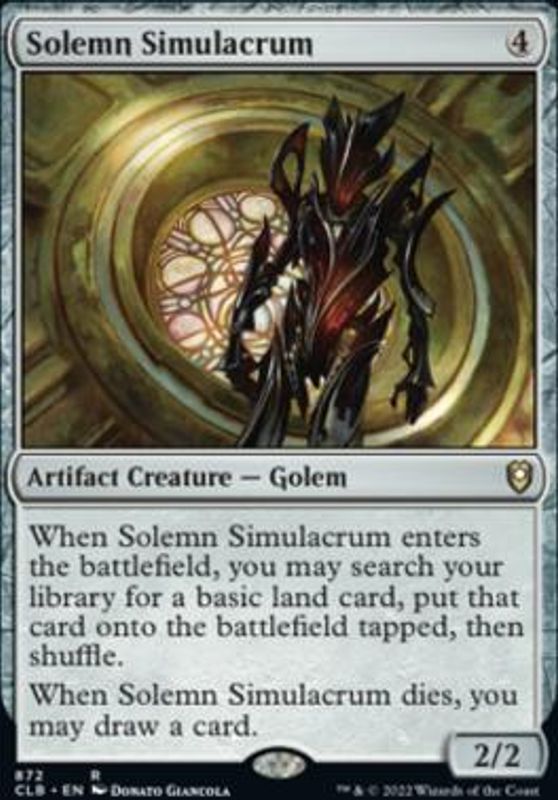 Solemn Simulacrum
