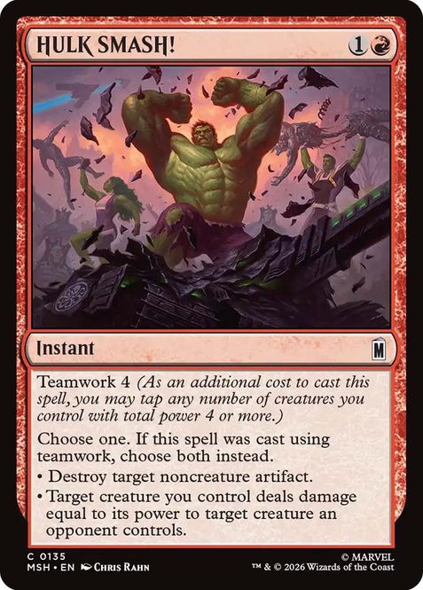 Hovedbilde HULK SMASH! (Borderless) ...