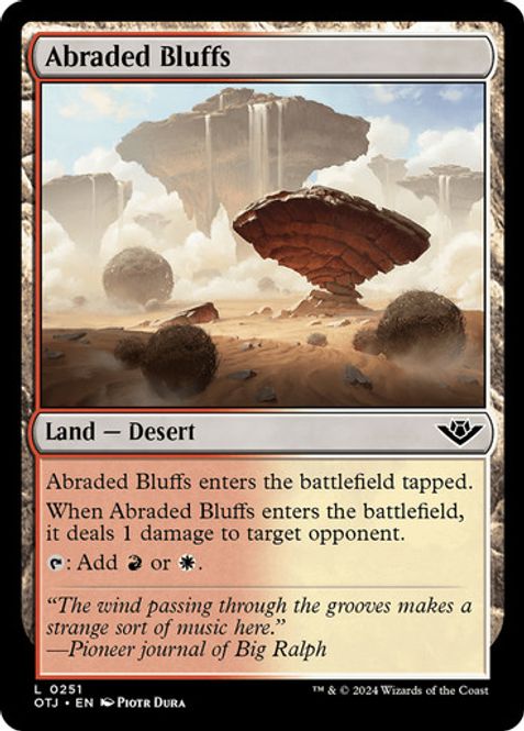 Hovedbilde Abraded Bluffs