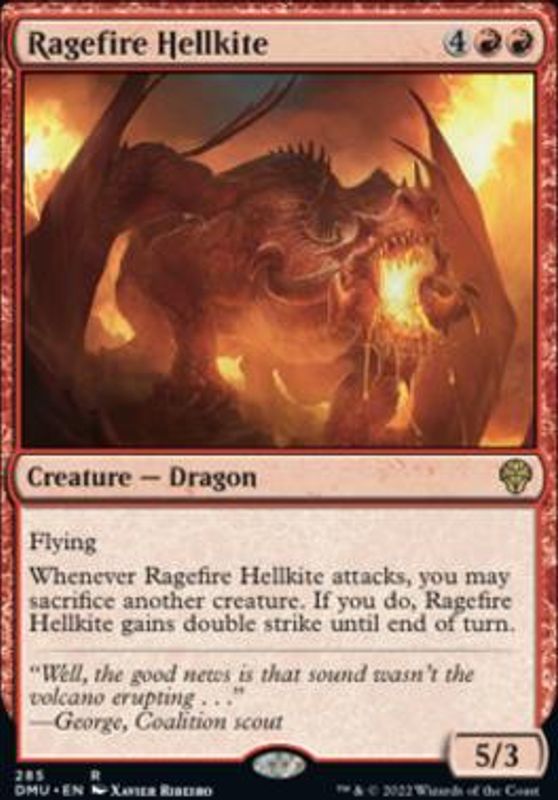 Ragefire Hellkite (foil)