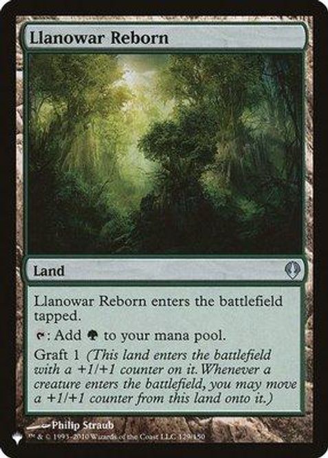 Hovedbilde Llanowar Reborn
