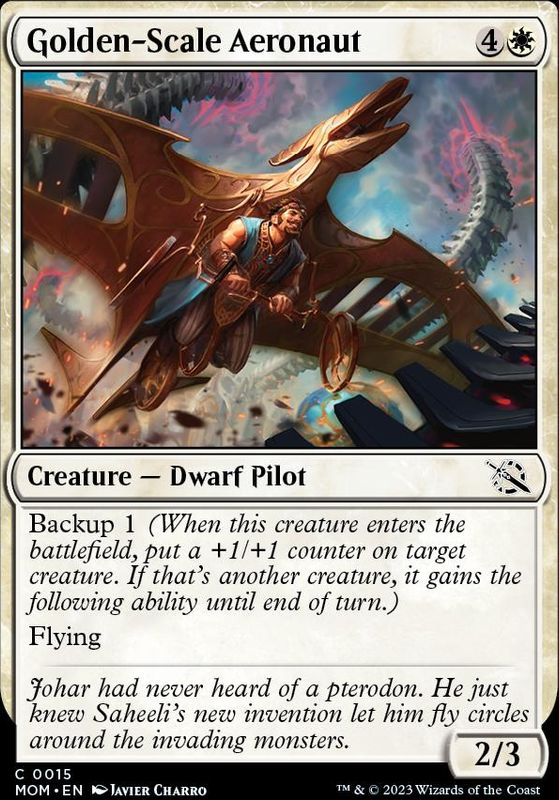 Golden-Scale Aeronaut (foil)