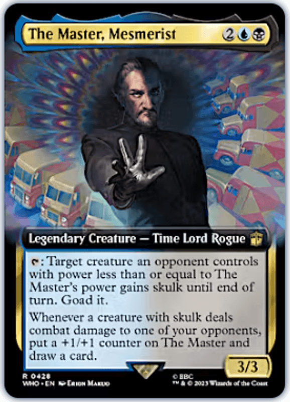 The Master, Mesmerist (Extended Art)