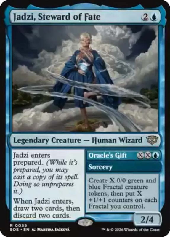 Jadzi, Steward of Fate // Oracle's Gift