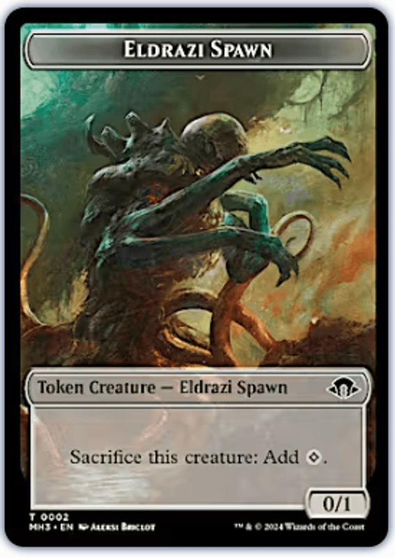Eldrazi Spawn Token