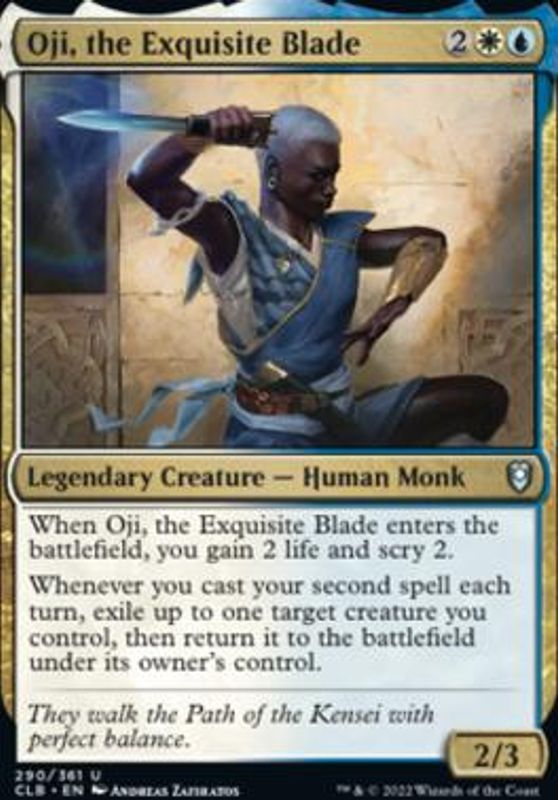 Oji, the Exquisite Blade (foil)