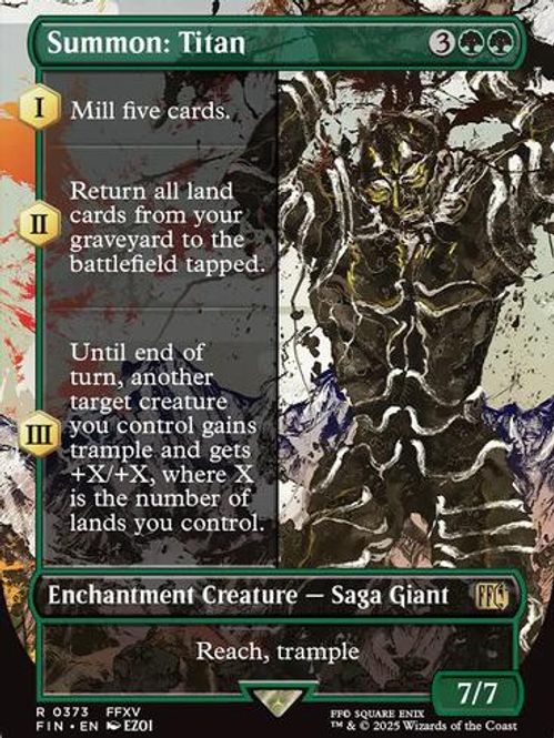 Hovedbilde Summon: Titan (Borderless)