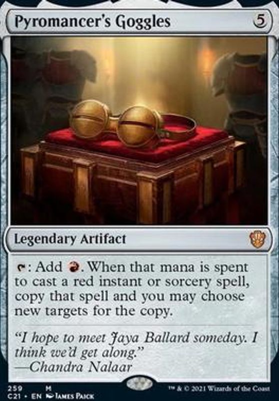Pyromancer's Goggles