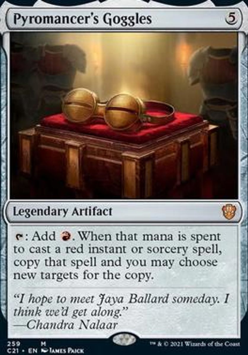 Pyromancer's Goggles