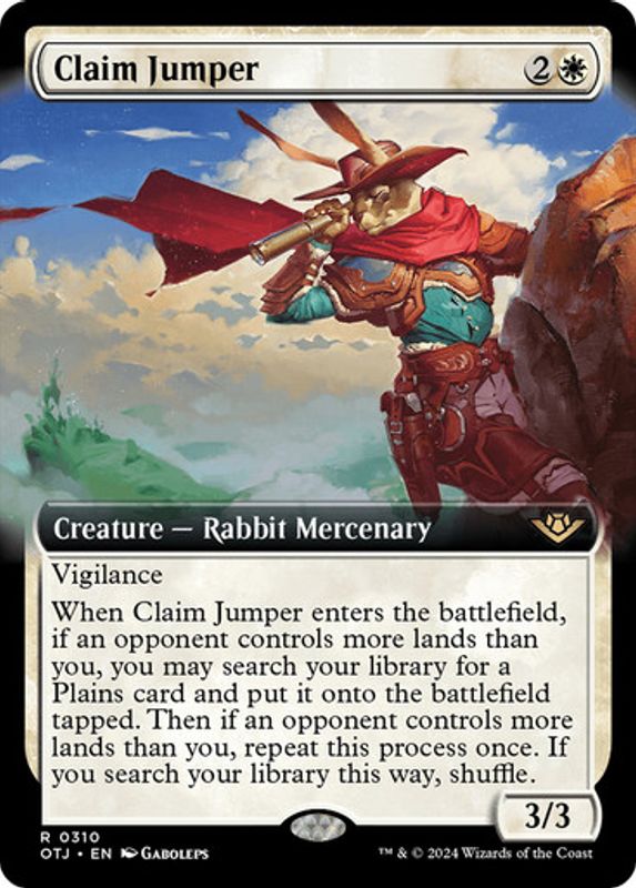 Claim Jumper (Extended Art)