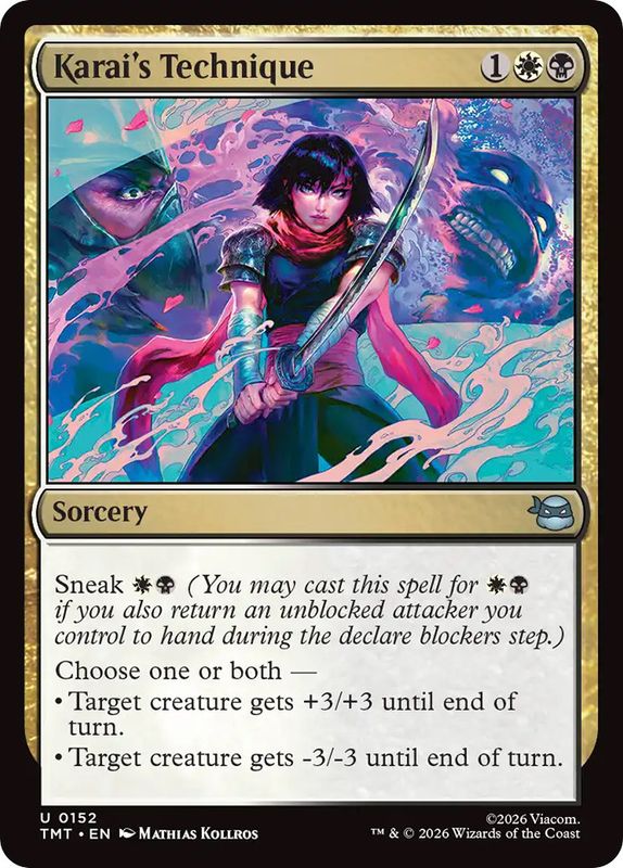 Karai's Technique (Foil)