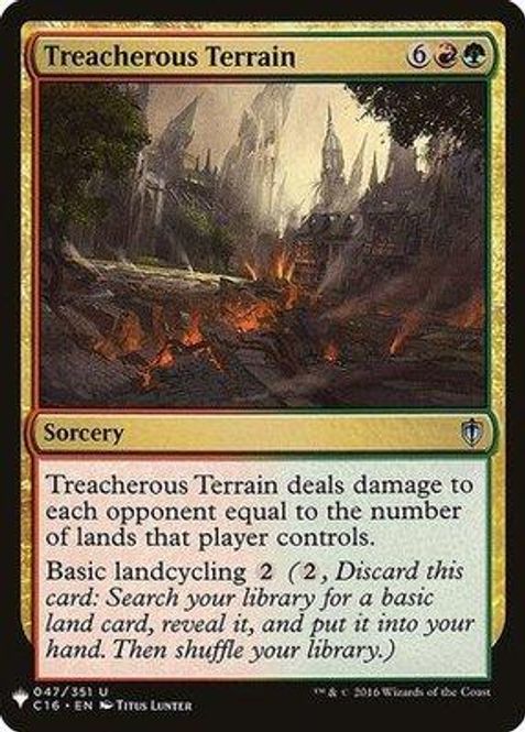 Hovedbilde Treacherous Terrain