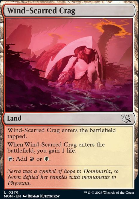 Hovedbilde Wind-Scarred Crag (foil)