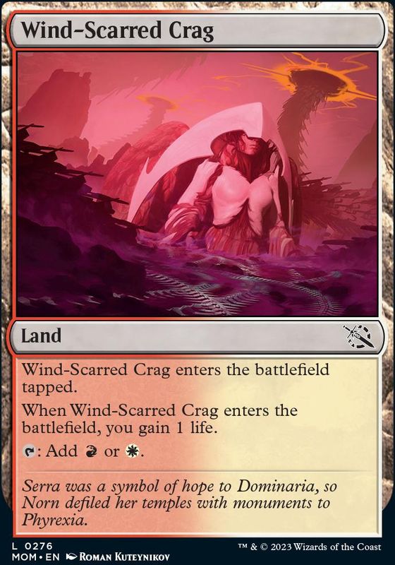 Wind-Scarred Crag (foil)