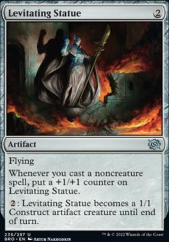 Levitating Statue (foil)