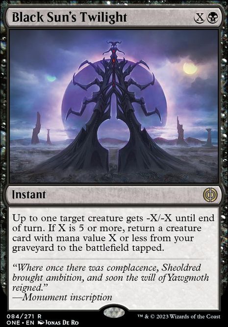 Hovedbilde Black Sun's Twilight (foil)