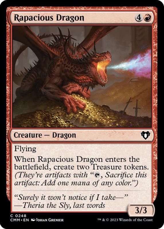 Rapacious Dragon (foil)