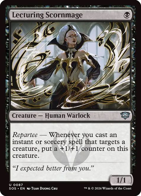 Hovedbilde Lecturing Scornmage (Foil)