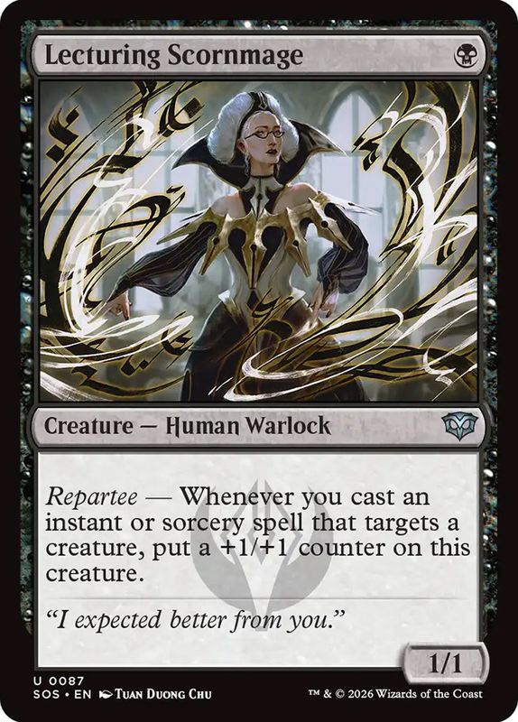 Lecturing Scornmage (Foil)