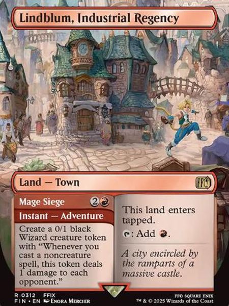 Hovedbilde Lindblum, Industrial Regency ...