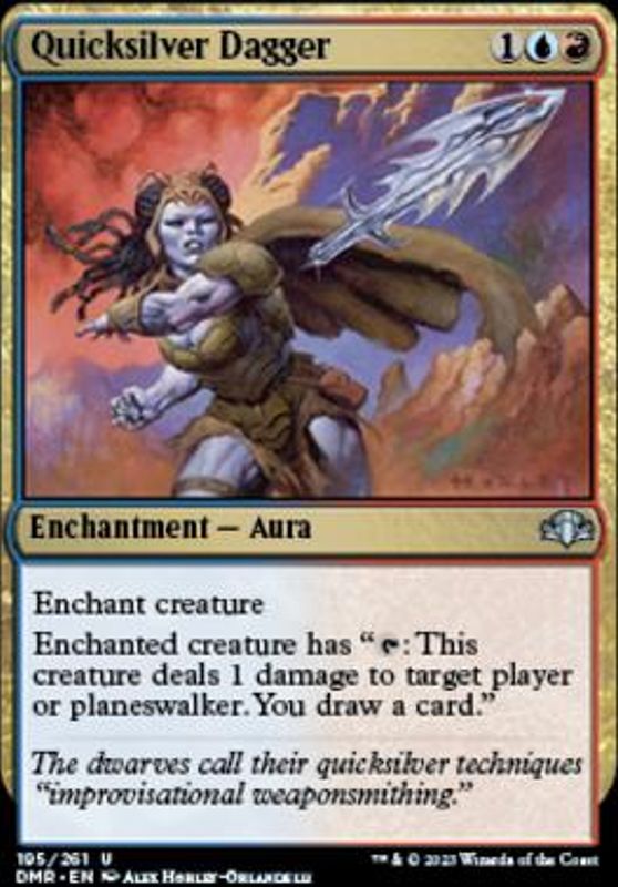 Quicksilver Dagger (foil)