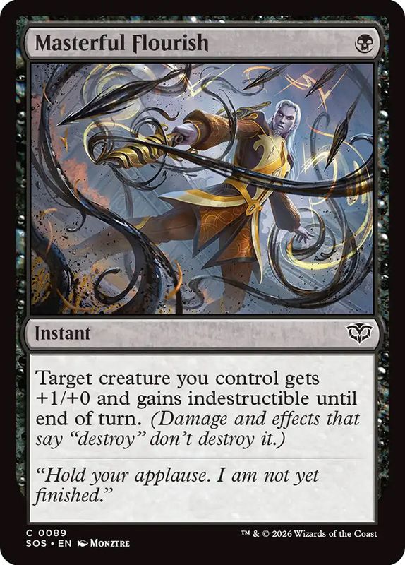 Masterful Flourish (Foil)