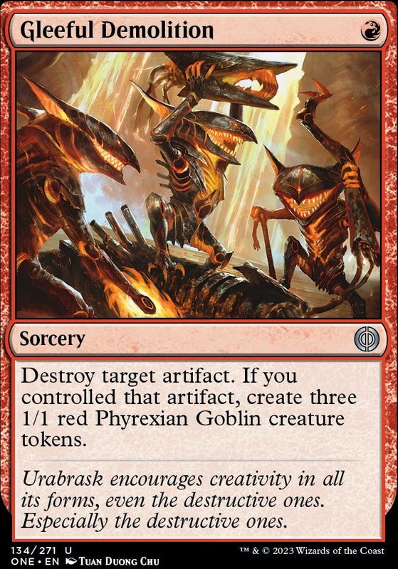 Gleeful Demolition (foil)
