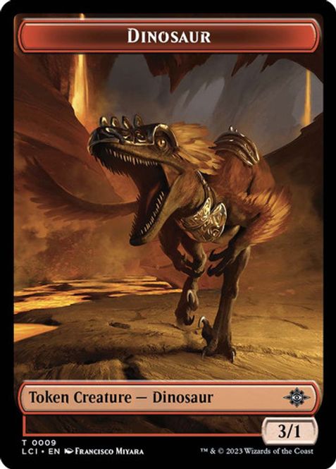 Hovedbilde Dinosaur Token (0009)