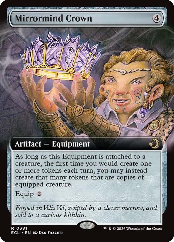 Mirrormind Crown (extended art) (Foil)