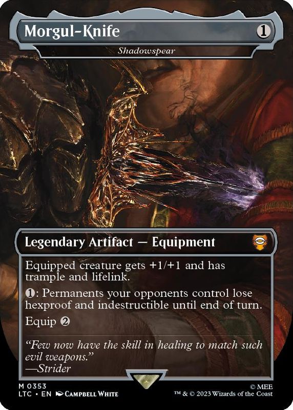 Shadowspear (Morgul-Knife) (foil)