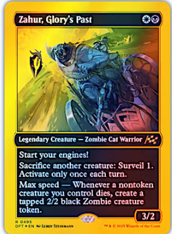 Zahur, Glory's Past (0495 - First-Place Foil)